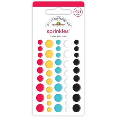 Doodlebug Fun At The Park Sticker - Festive Assortment Sprinkles
